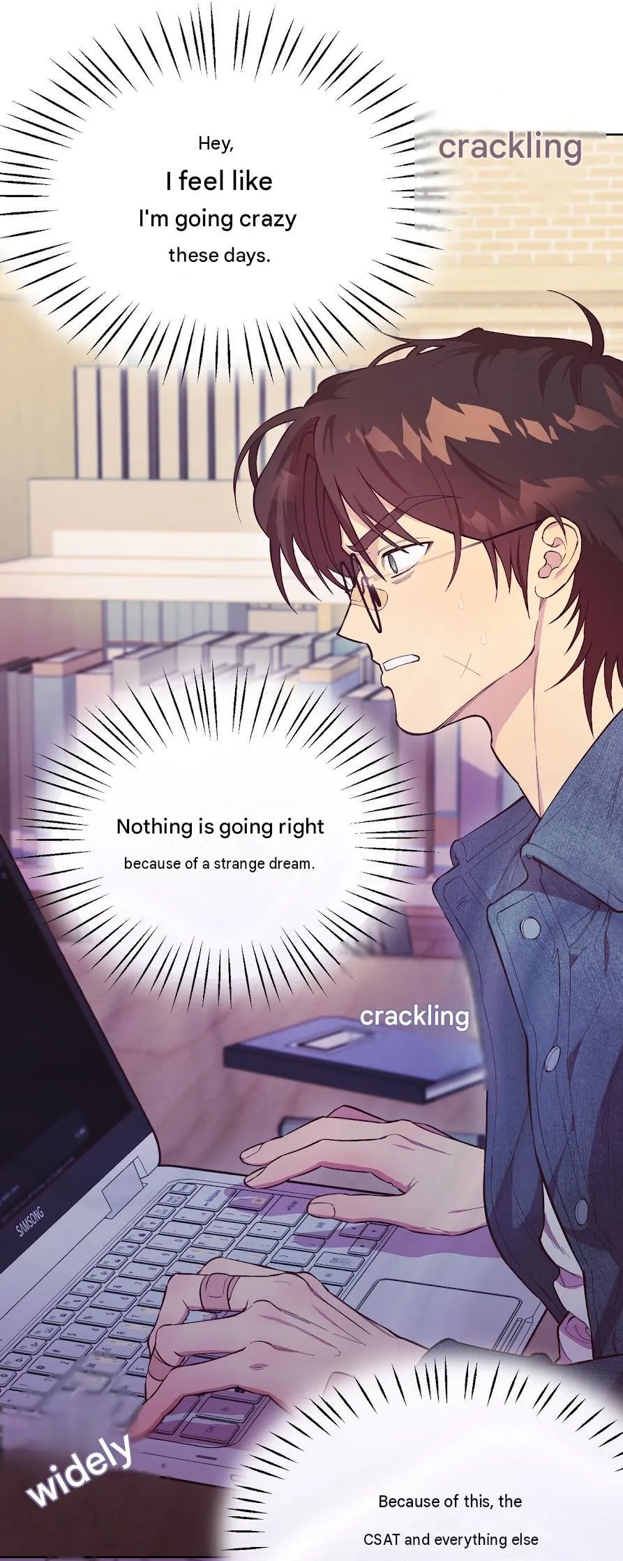 Read Unlucky Dream chapter 0 image 3 on Lezhin