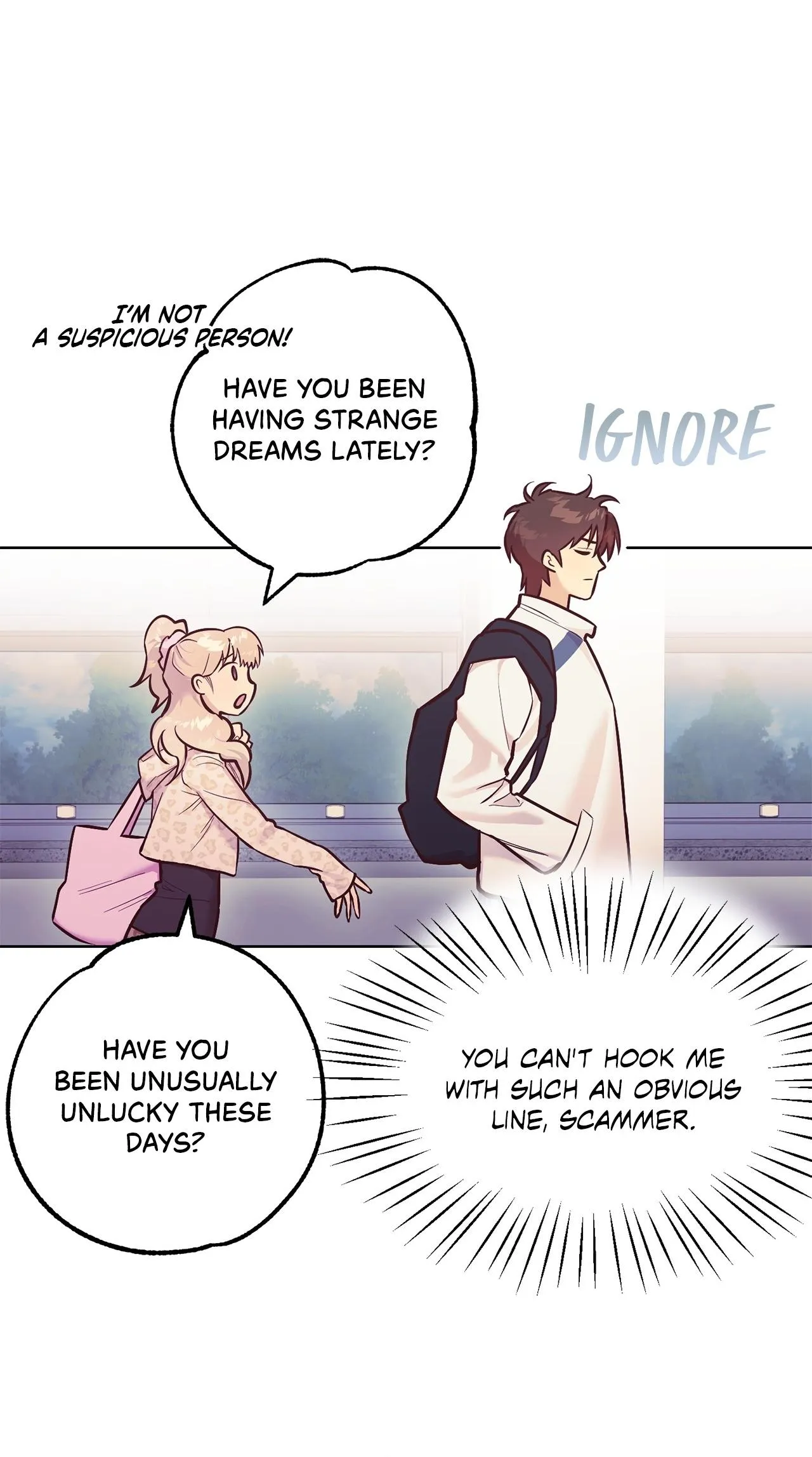 Read Unlucky Dream chapter 2 image 7 on Lezhin