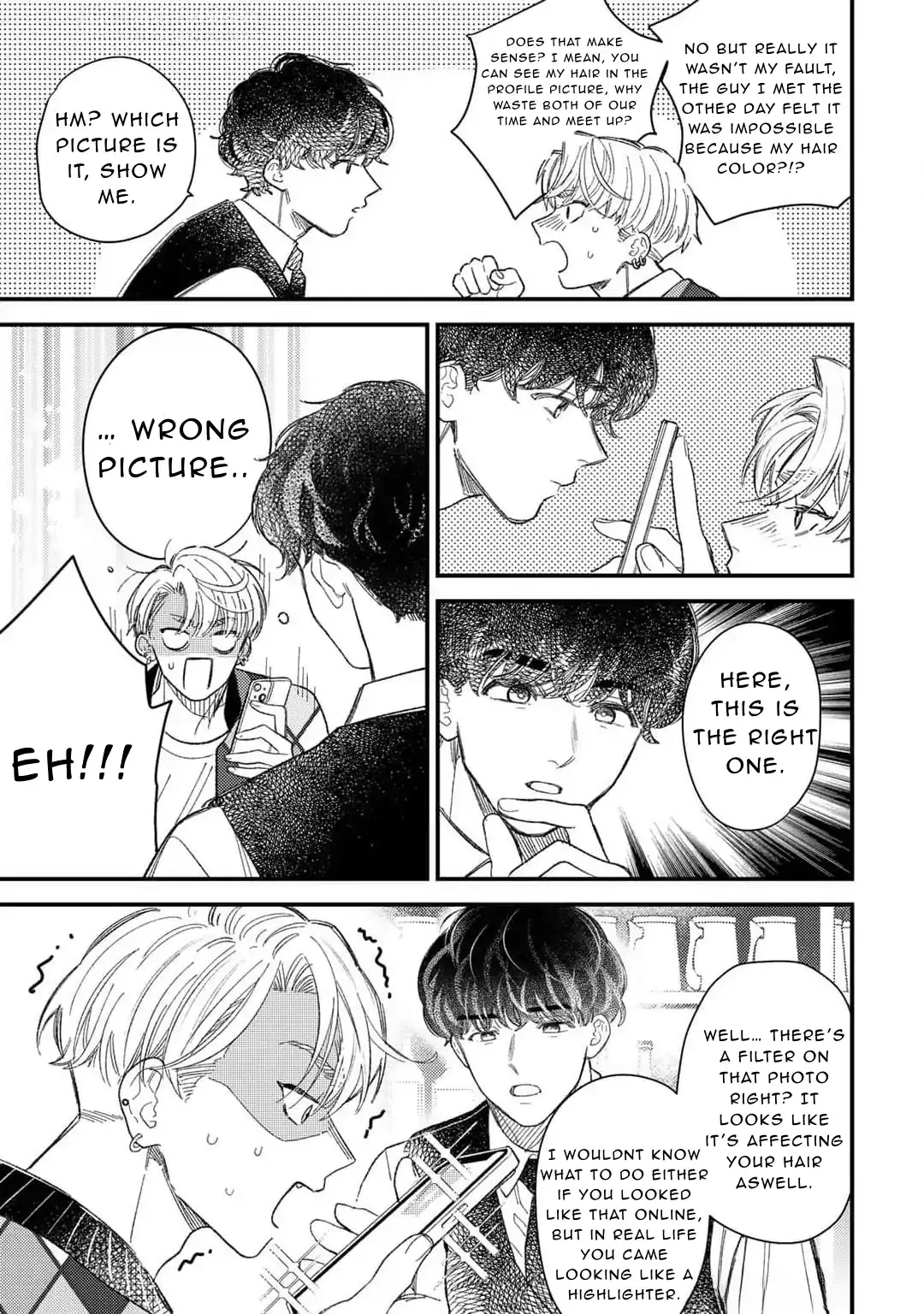 Read Unmatching Heartbeat chapter 1 image 6 on Lezhin