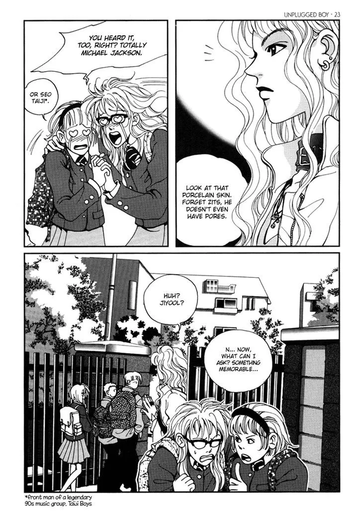 Read Unplugged Boy chapter 0 image 22 on Lezhin