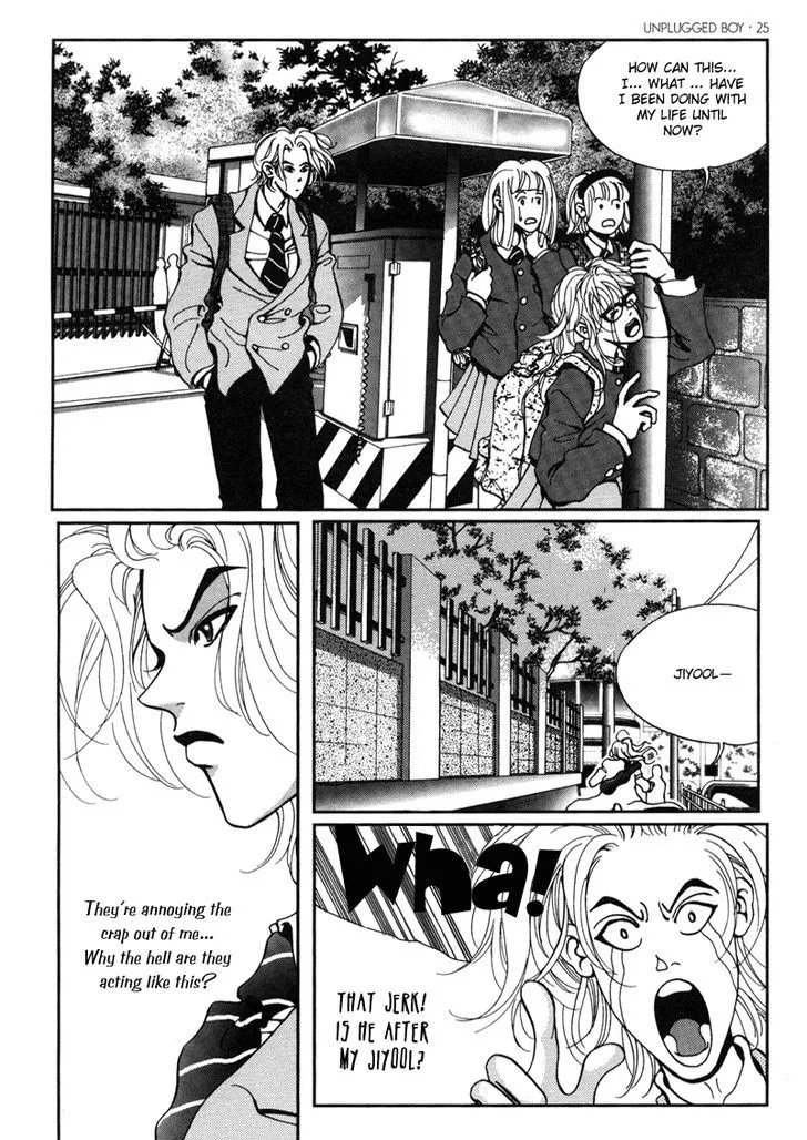 Read Unplugged Boy chapter 0 image 24 on Lezhin