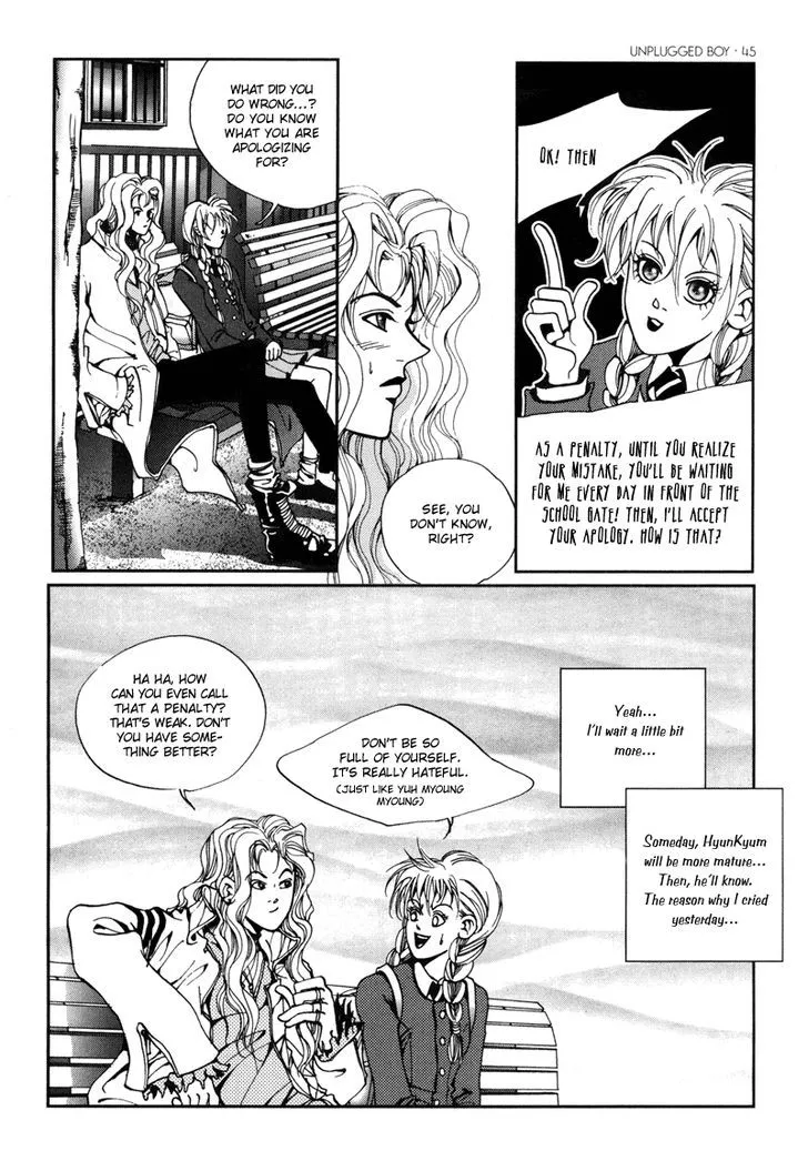 Read Unplugged Boy chapter 0 image 44 on Lezhin