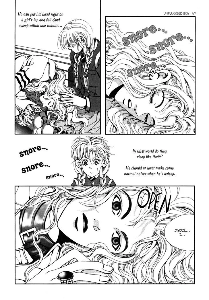 Read Unplugged Boy chapter 0 image 46 on Lezhin