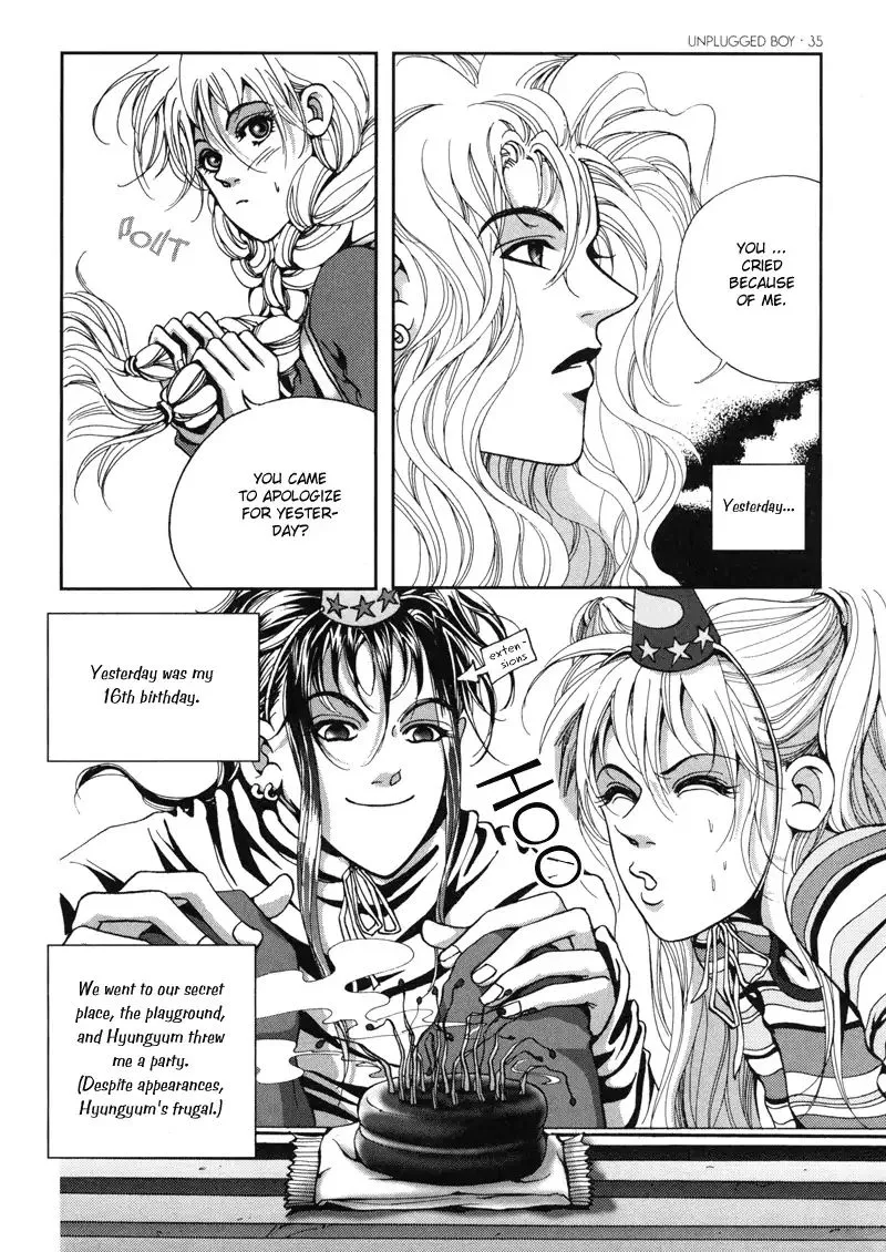 Read Unplugged Boy chapter 1 image 35 on Lezhin