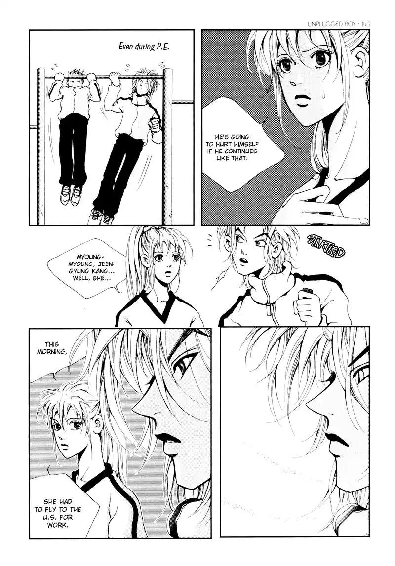 Read Unplugged Boy chapter 4 image 17 on Lezhin