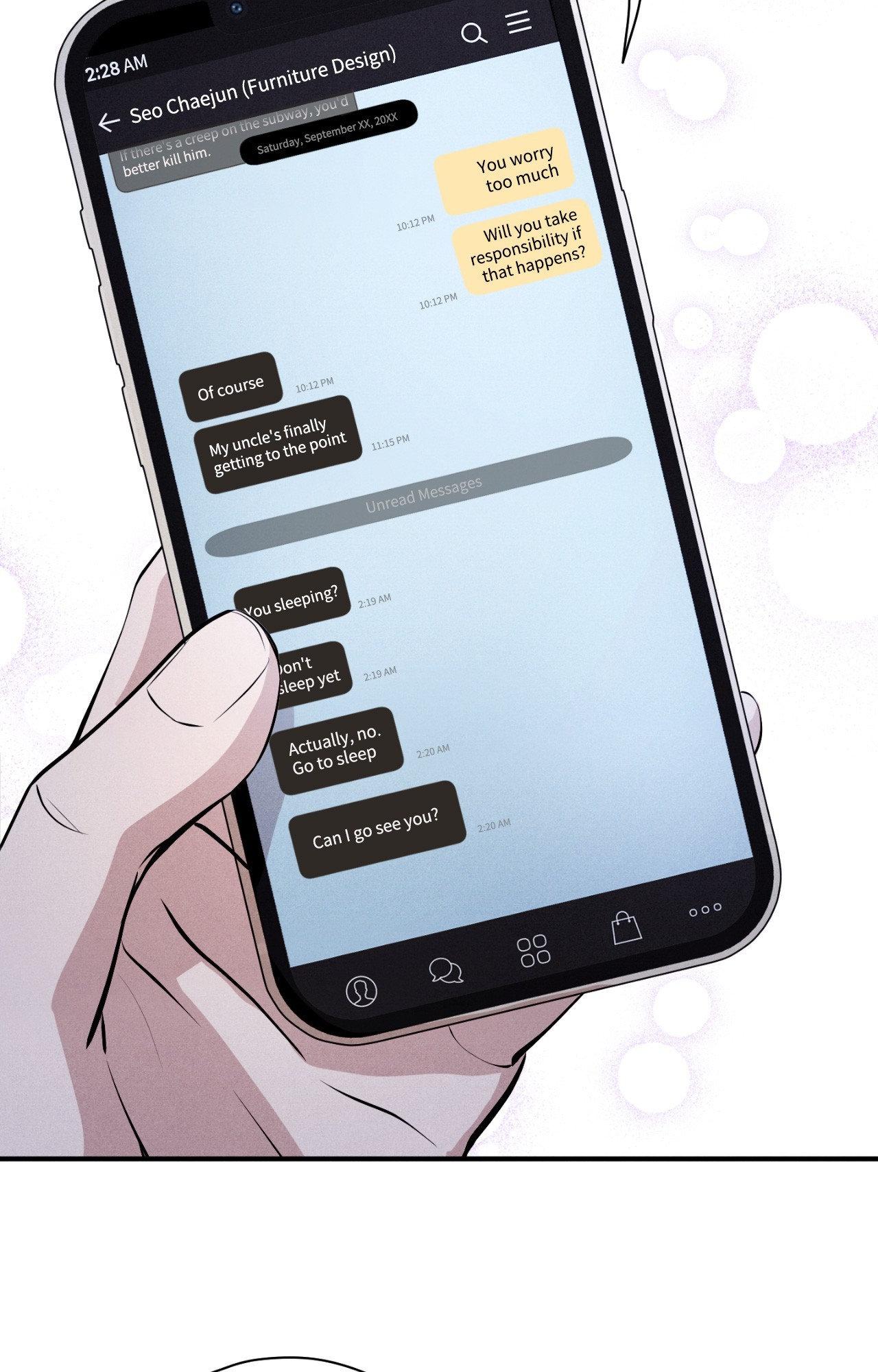 Read Unsleep chapter 65.1 image 60 on Lezhin