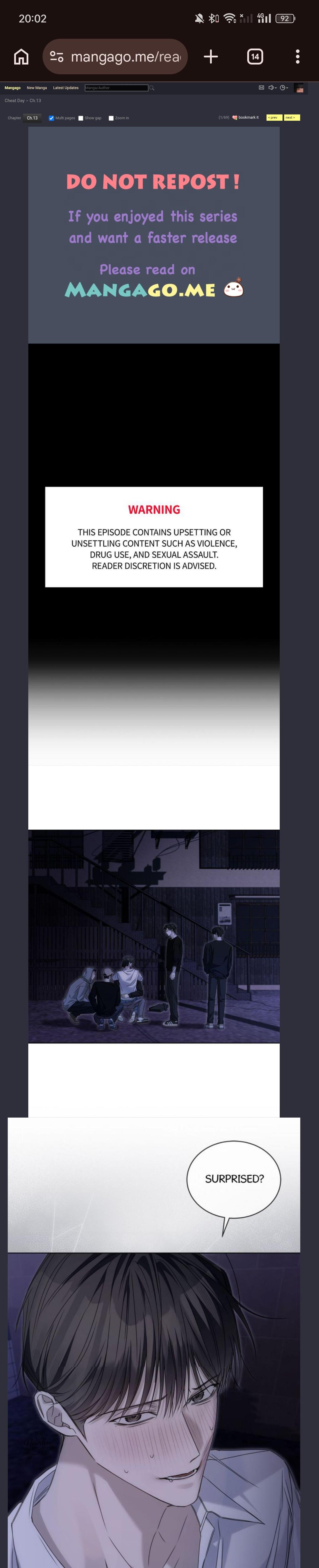Read Unsleep chapter 68.2 image 2 on Lezhin