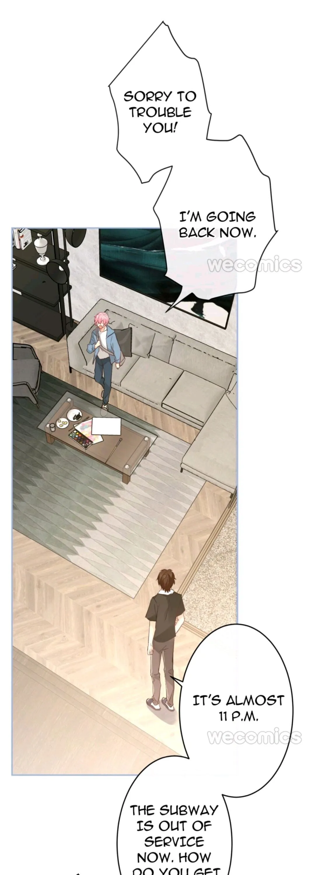 Read Unspeakable Contact chapter 29 image 8 on Lezhin