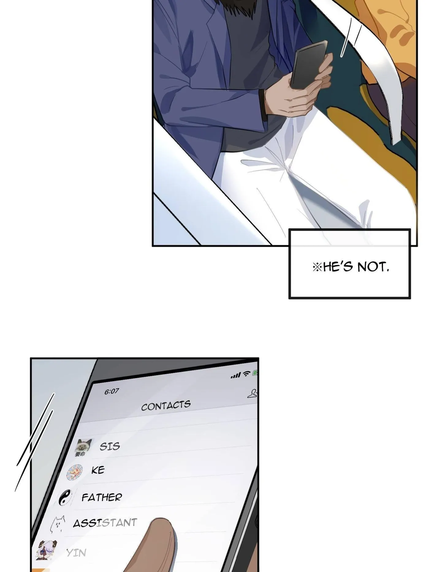 Read Unspeakable Contact chapter 55 image 19 on Lezhin