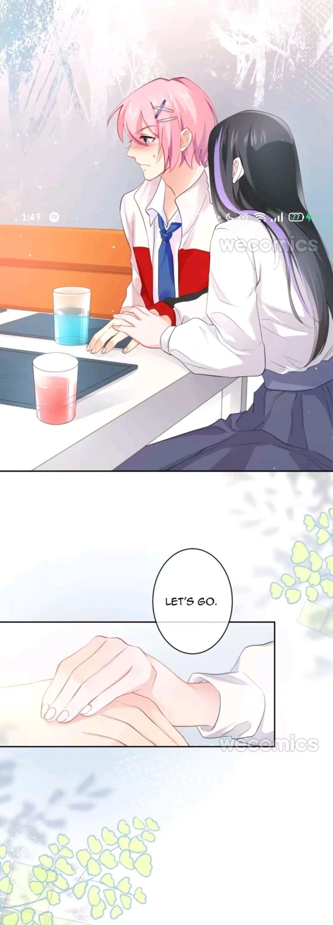 Read Unspeakable Contact chapter 8 image 1 on Lezhin