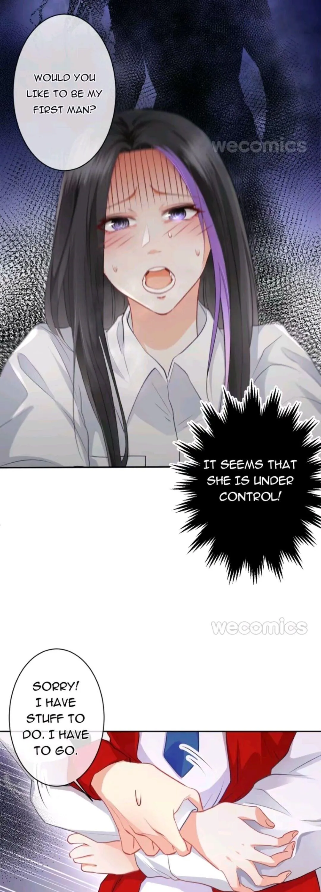 Read Unspeakable Contact chapter 8 image 7 on Lezhin