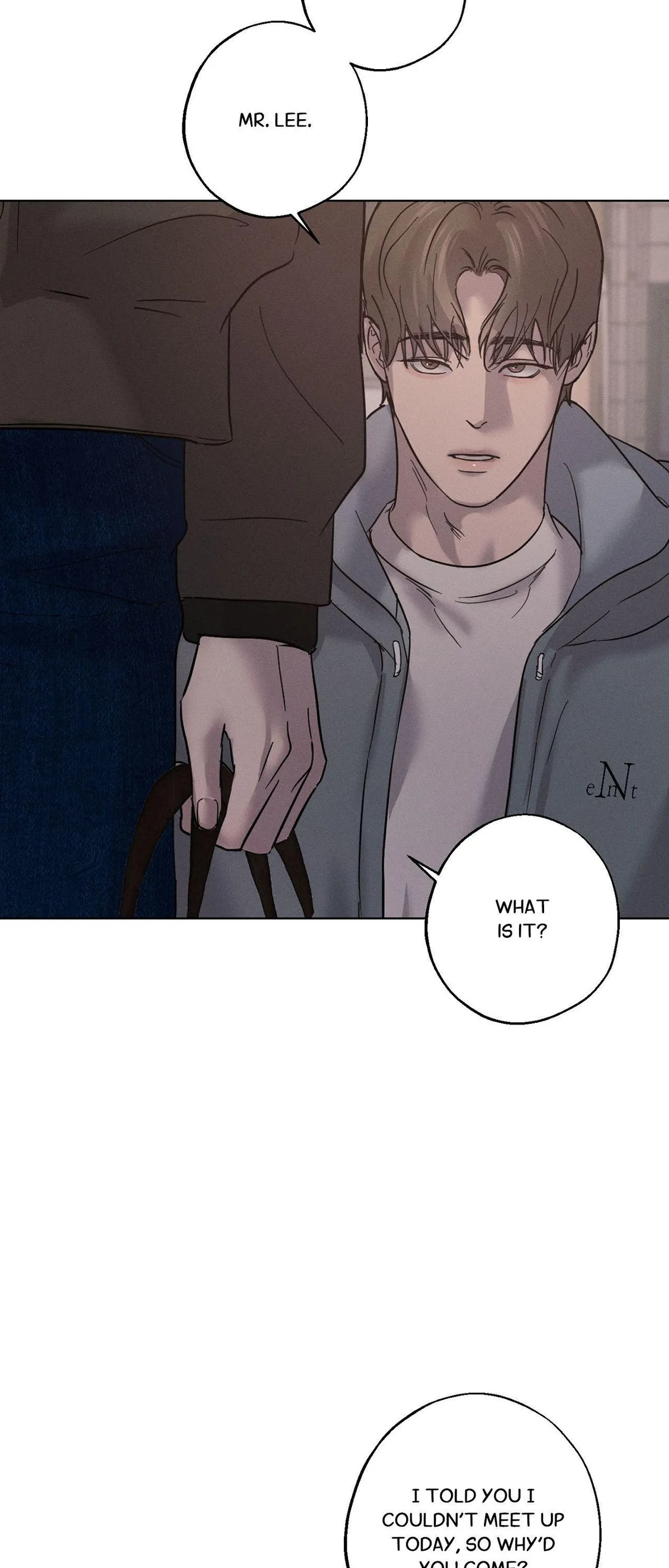 Read Unspoken chapter 8 image 1 on Lezhin