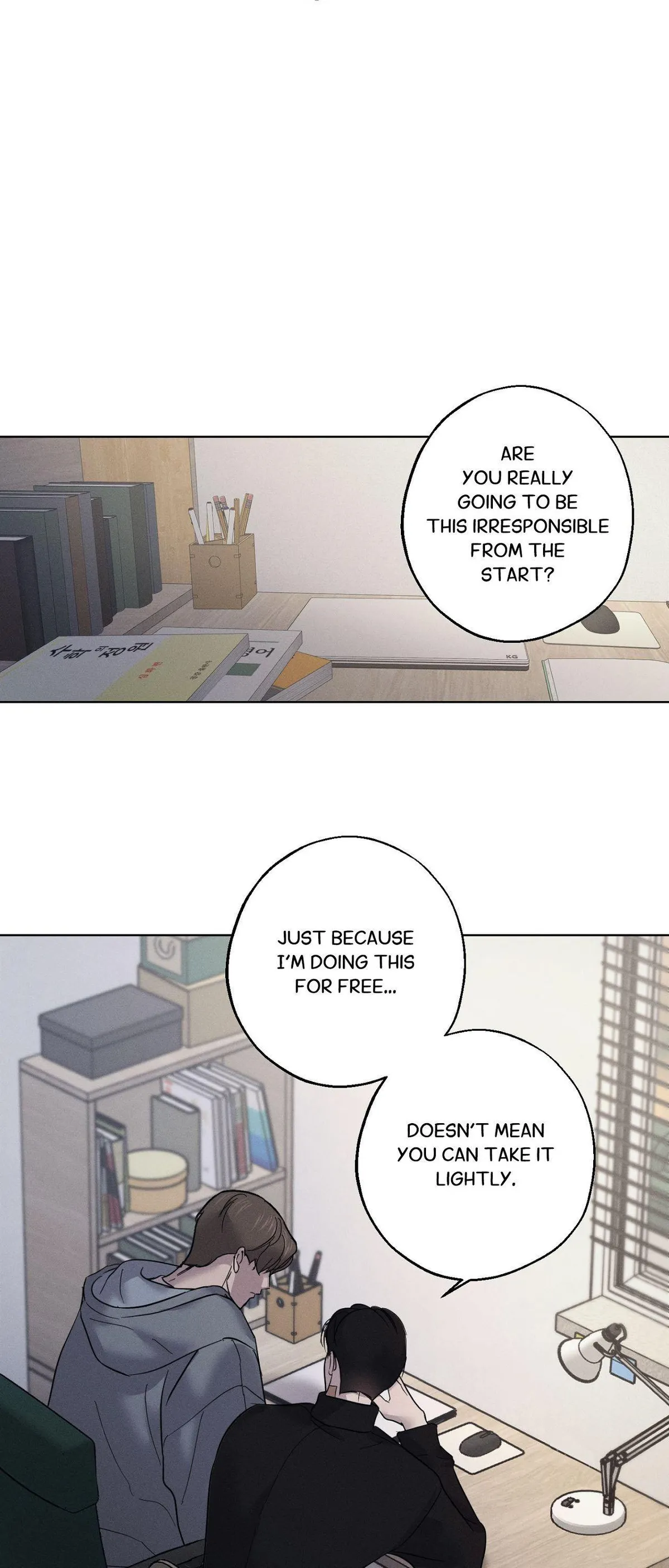 Read Unspoken chapter 8 image 15 on Lezhin