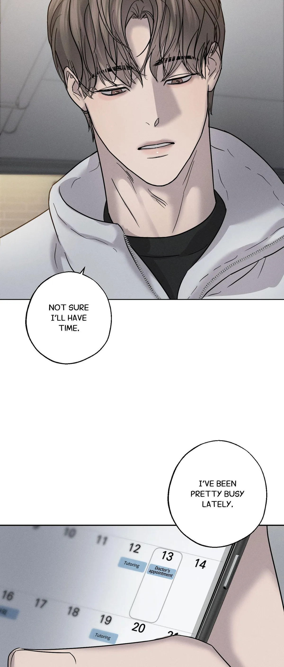 Read Unspoken chapter 9 image 4 on Lezhin