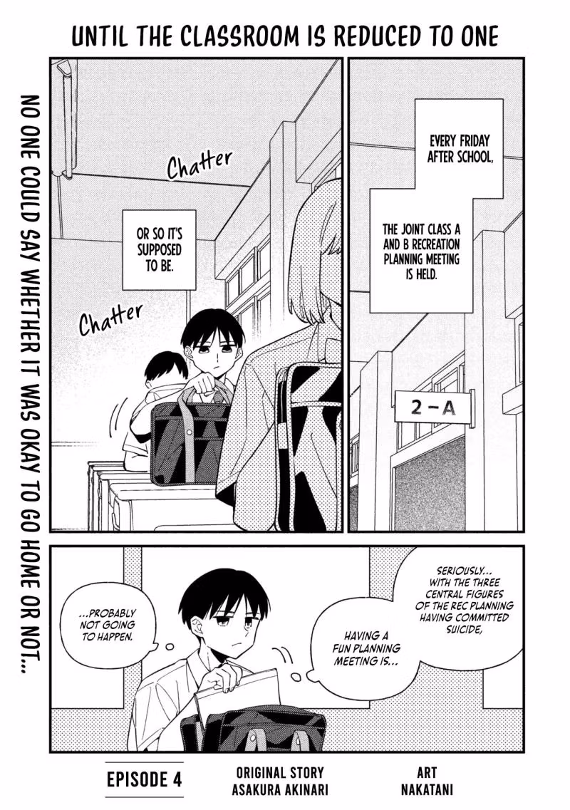 Read Until Only One Is Left in the Classroom chapter 4 image 1 on Lezhin