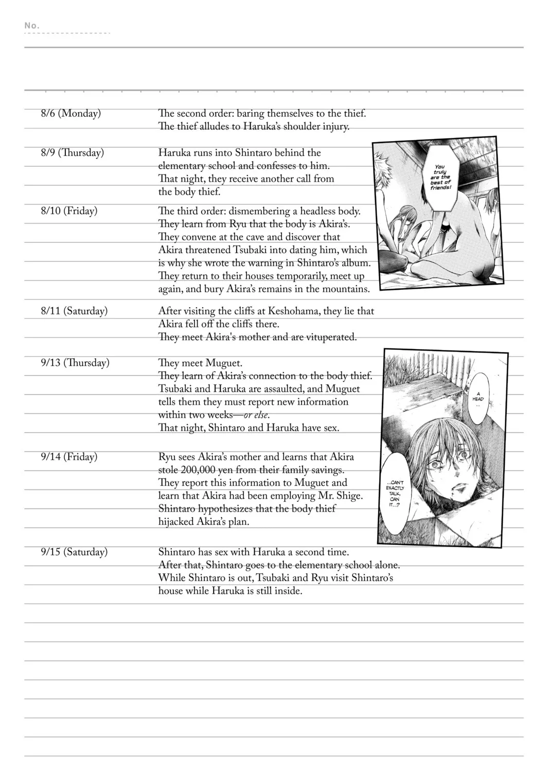 Read Until Your Bones Rot chapter 58 image 32 on Lezhin