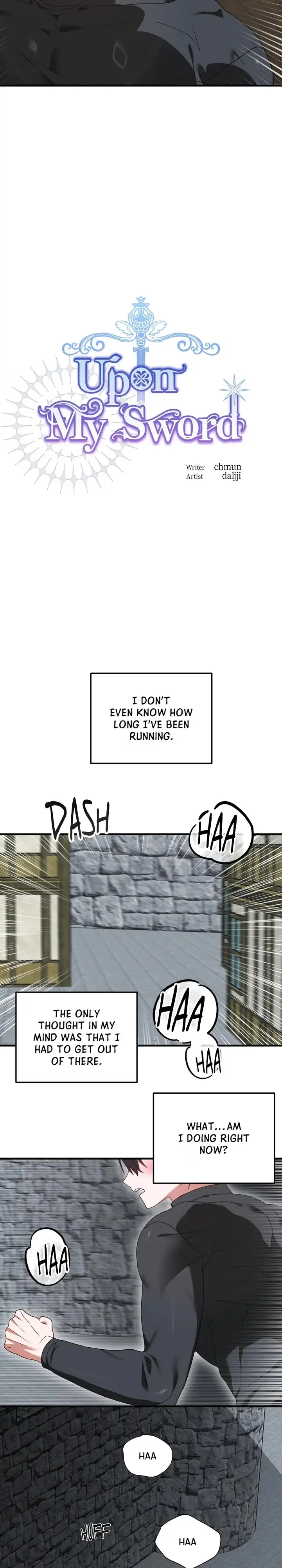 Read Upon My Sword chapter 18 image 3 on Lezhin