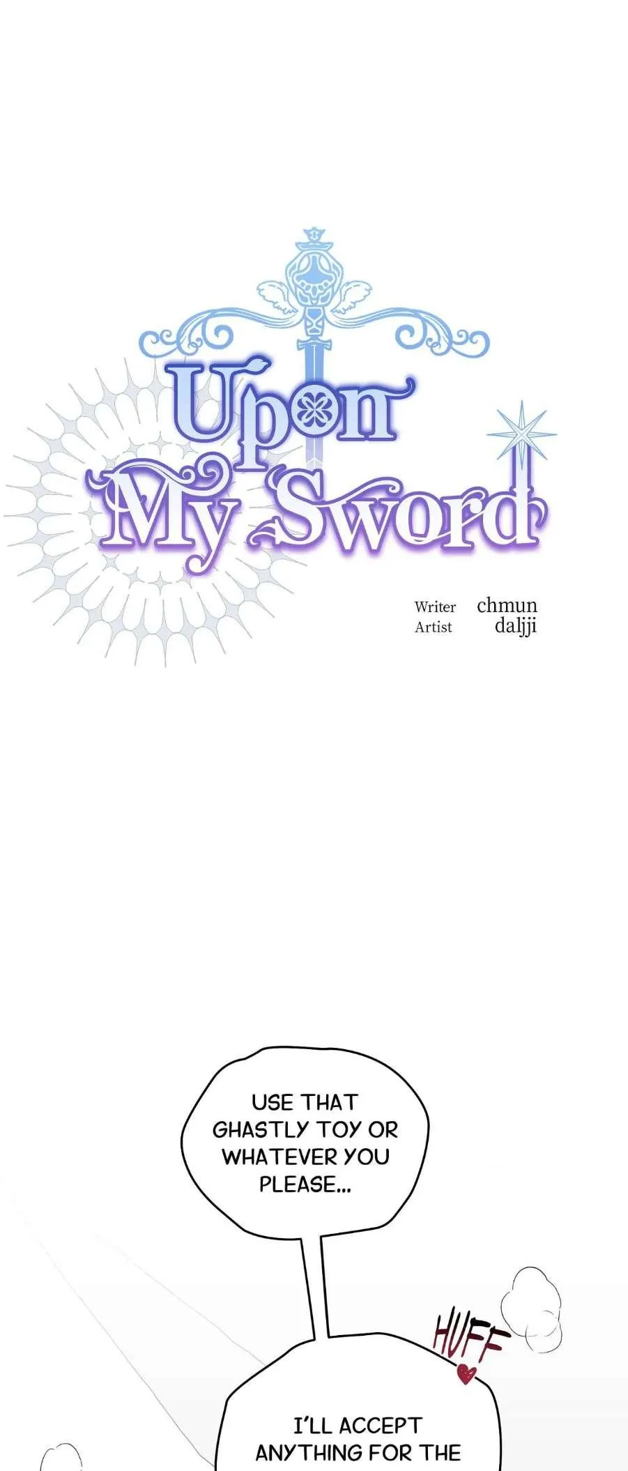Read Upon My Sword chapter 8 image 1 on Lezhin