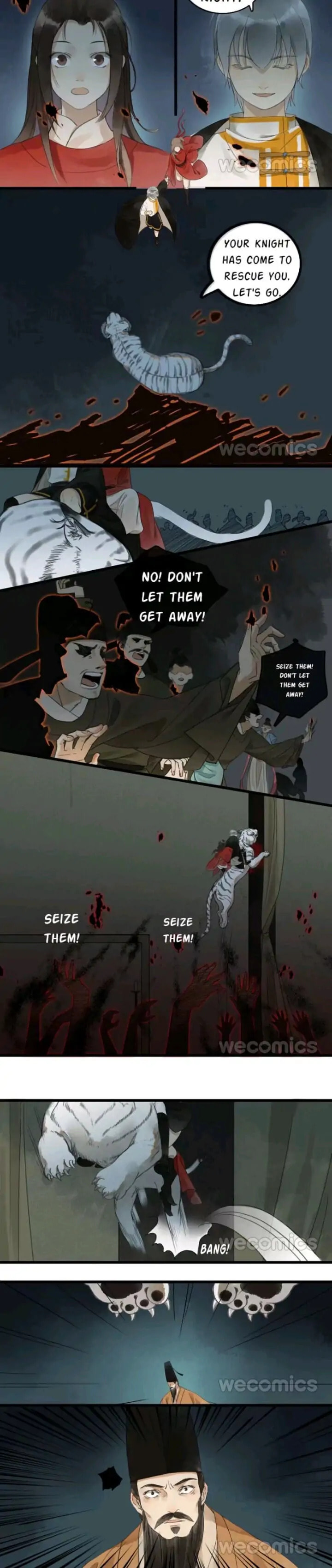 Read Upon the White Tiger (Colored) chapter 5 image 8 on Lezhin