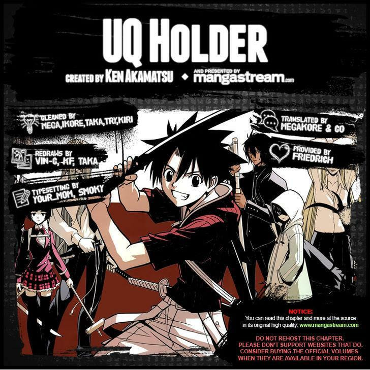 Read UQ HOLDER! chapter 1.1 image 1 on Lezhin