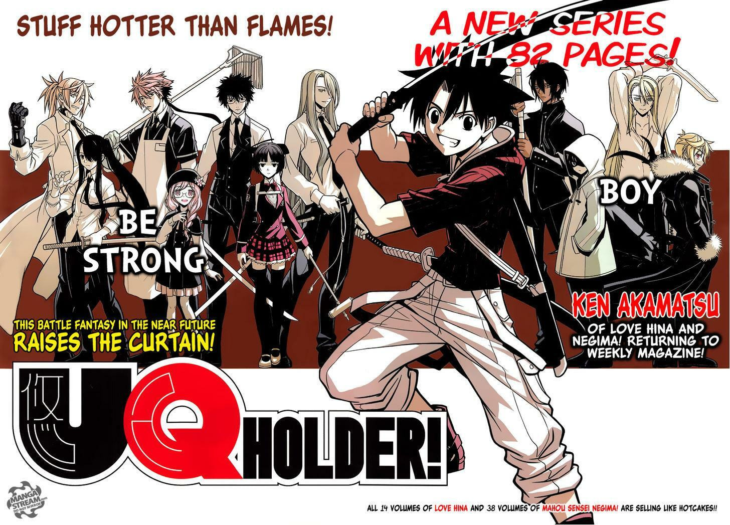 Read UQ HOLDER! chapter 1.1 image 5 on Lezhin