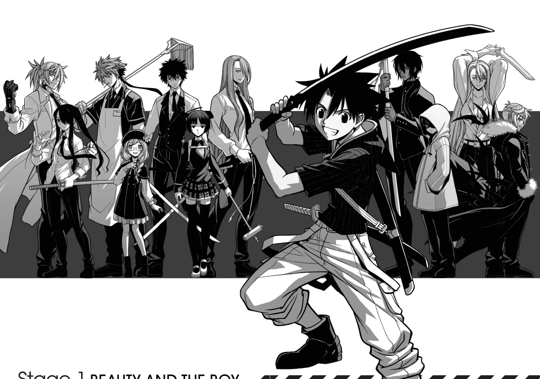 Read UQ HOLDER! chapter 1 image 14 on Lezhin