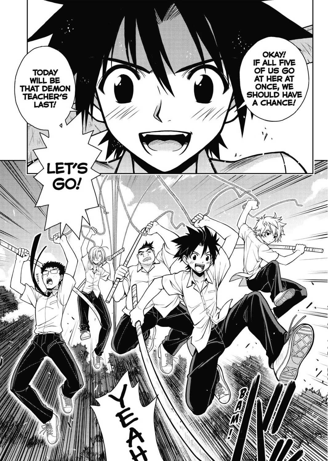 Read UQ HOLDER! chapter 1 image 22 on Lezhin