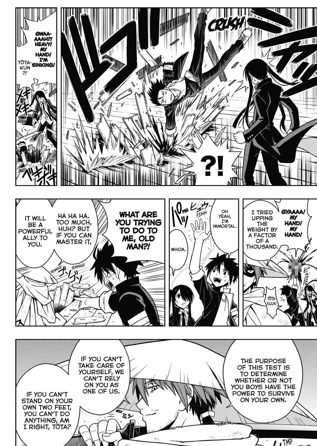 Read UQ HOLDER! chapter 10 image 10 on Lezhin