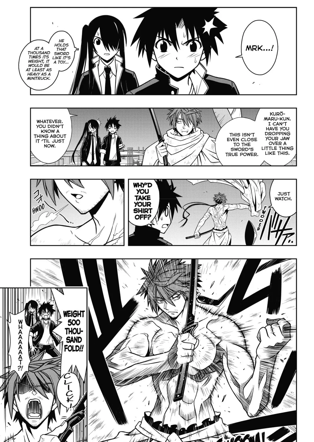 Read UQ HOLDER! chapter 10 image 12 on Lezhin