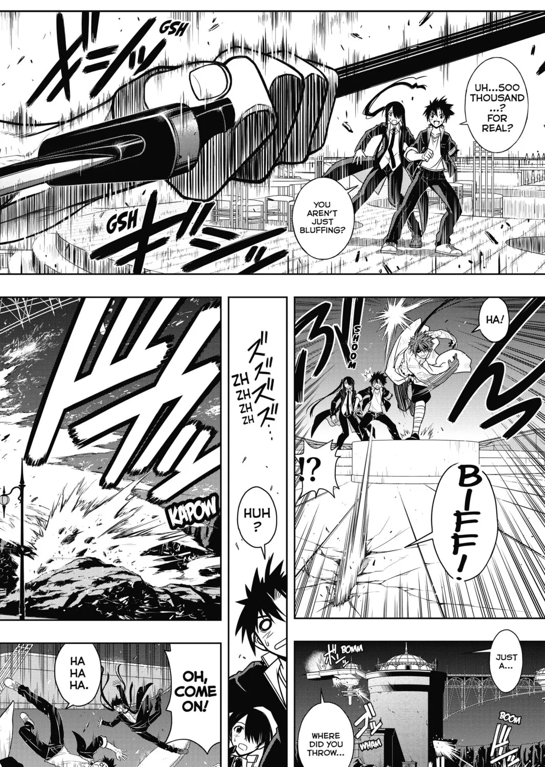 Read UQ HOLDER! chapter 10 image 14 on Lezhin
