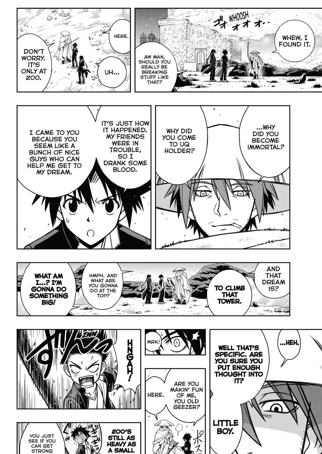 Read UQ HOLDER! chapter 10 image 18 on Lezhin