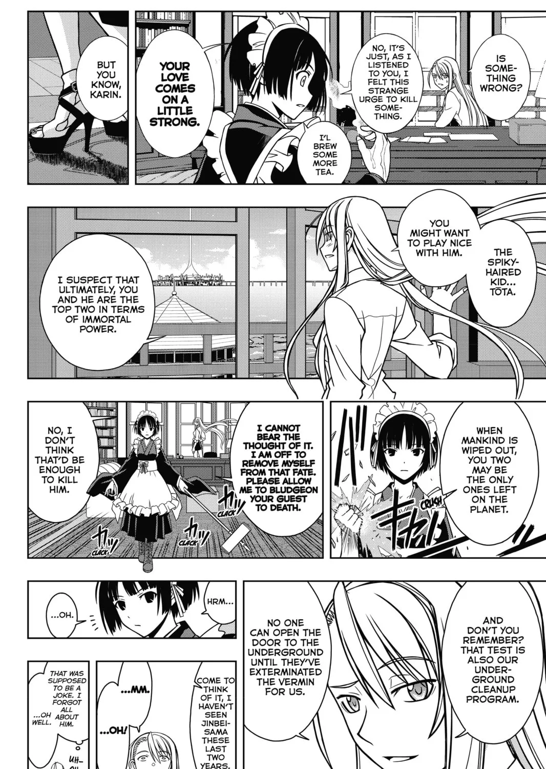 Read UQ HOLDER! chapter 10 image 2 on Lezhin