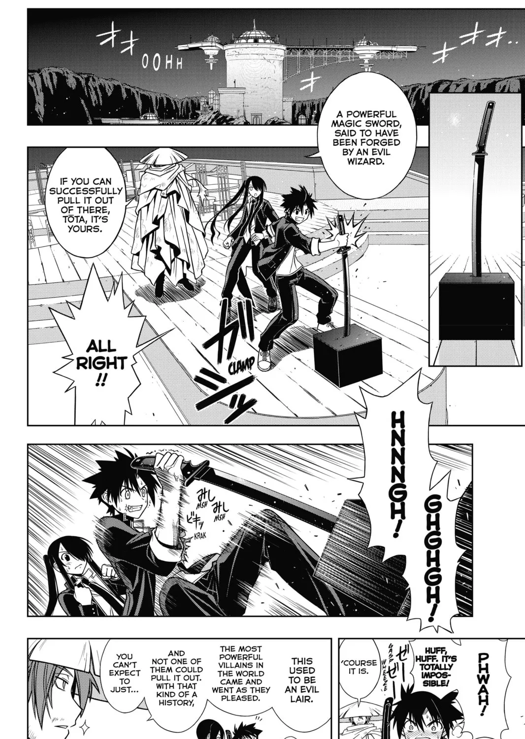 Read UQ HOLDER! chapter 10 image 6 on Lezhin