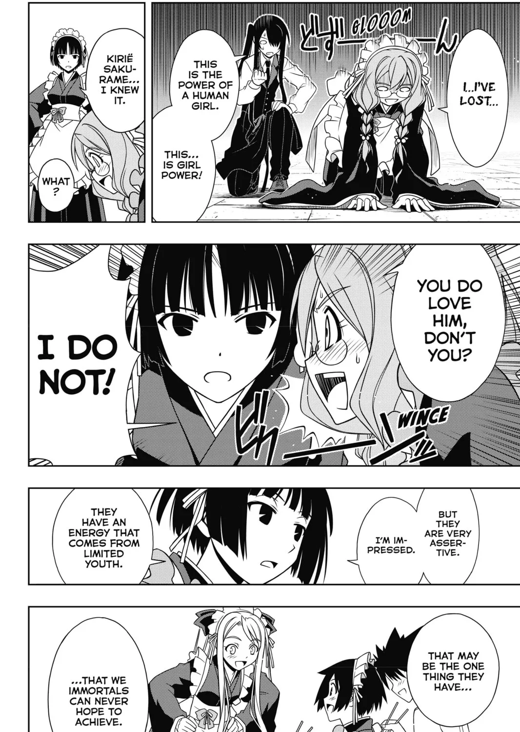 Read UQ HOLDER! chapter 100 image 12 on Lezhin