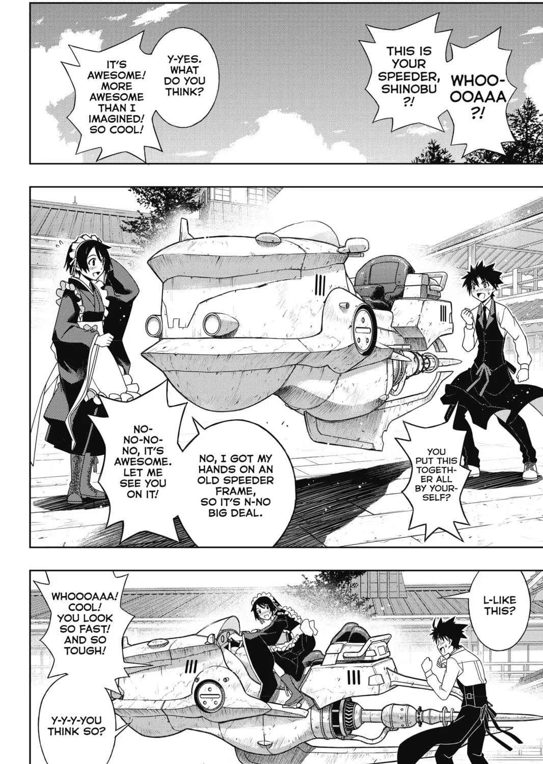 Read UQ HOLDER! chapter 100 image 4 on Lezhin