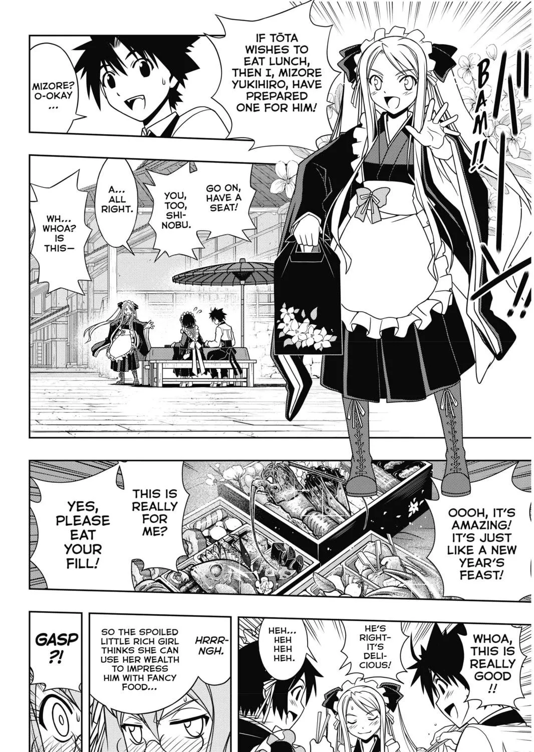 Read UQ HOLDER! chapter 100 image 8 on Lezhin