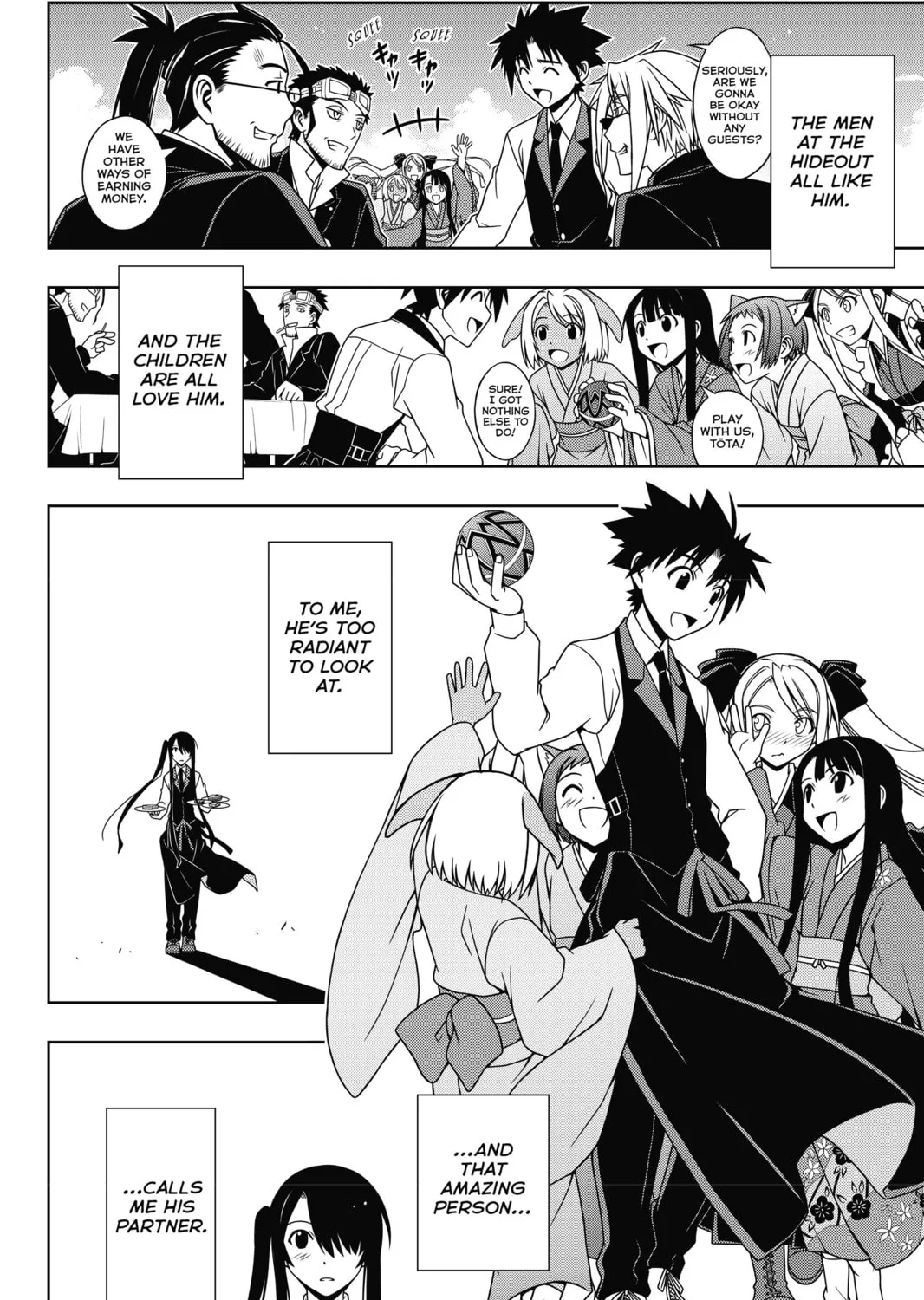 Read UQ HOLDER! chapter 101 image 14 on Lezhin