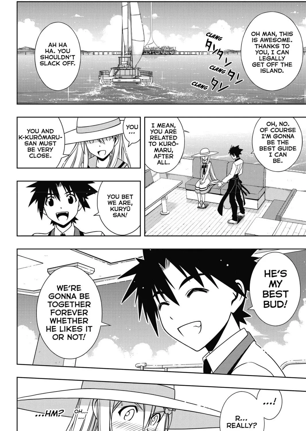 Read UQ HOLDER! chapter 102 image 10 on Lezhin