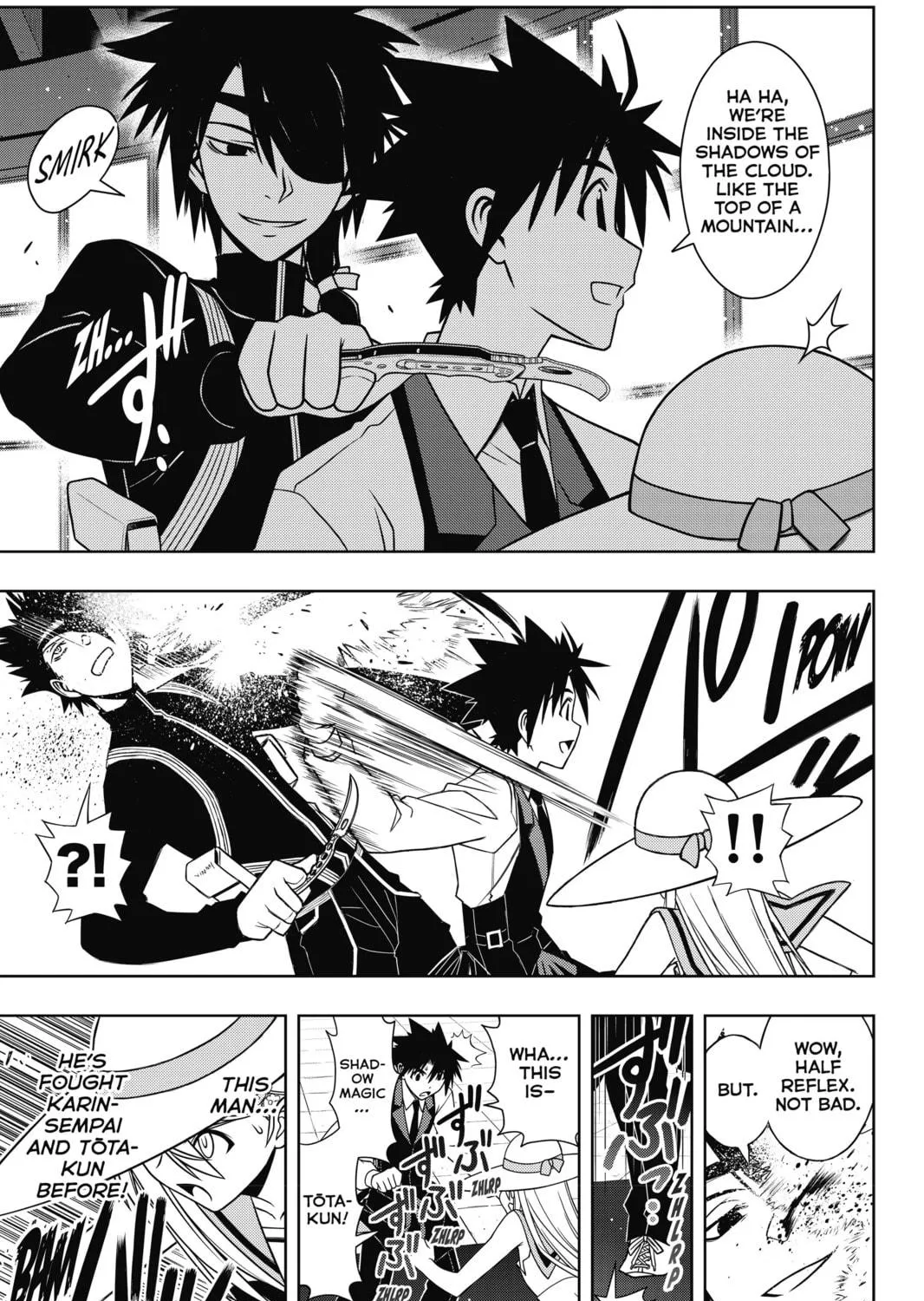 Read UQ HOLDER! chapter 102 image 28 on Lezhin