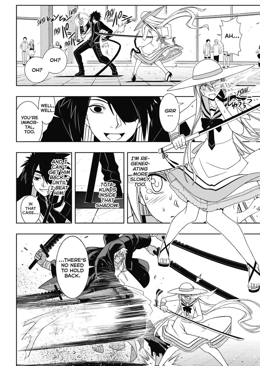 Read UQ HOLDER! chapter 103 image 10 on Lezhin