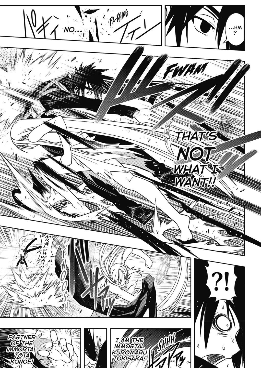 Read UQ HOLDER! chapter 103 image 22 on Lezhin