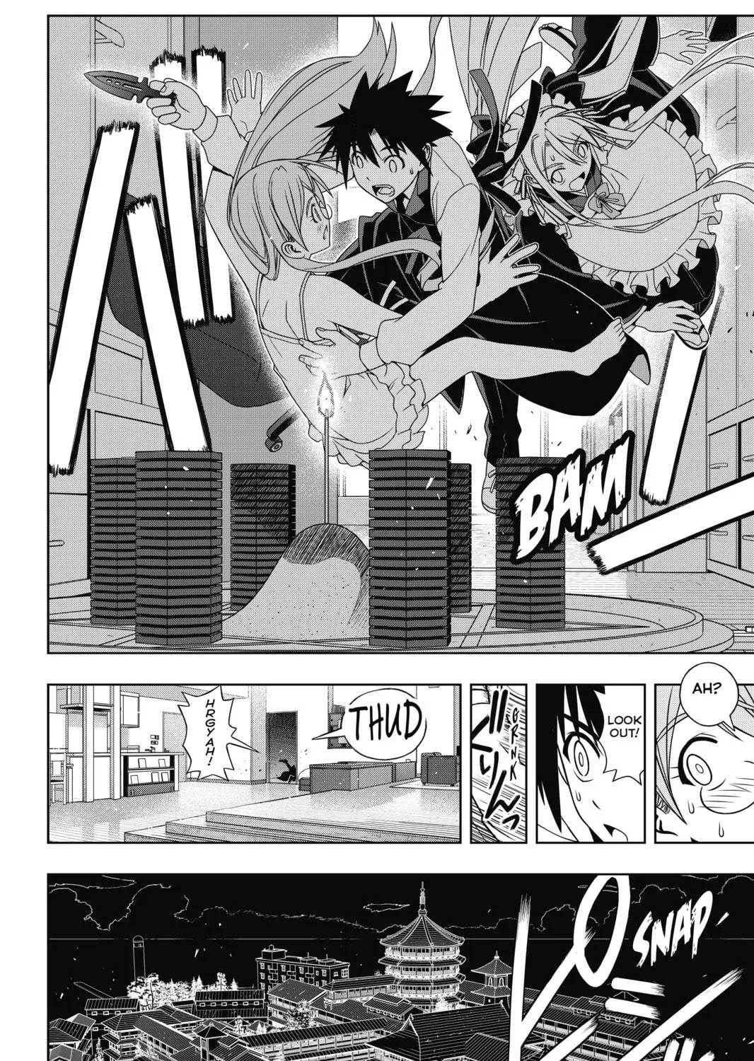 Read UQ HOLDER! chapter 104 image 22 on Lezhin