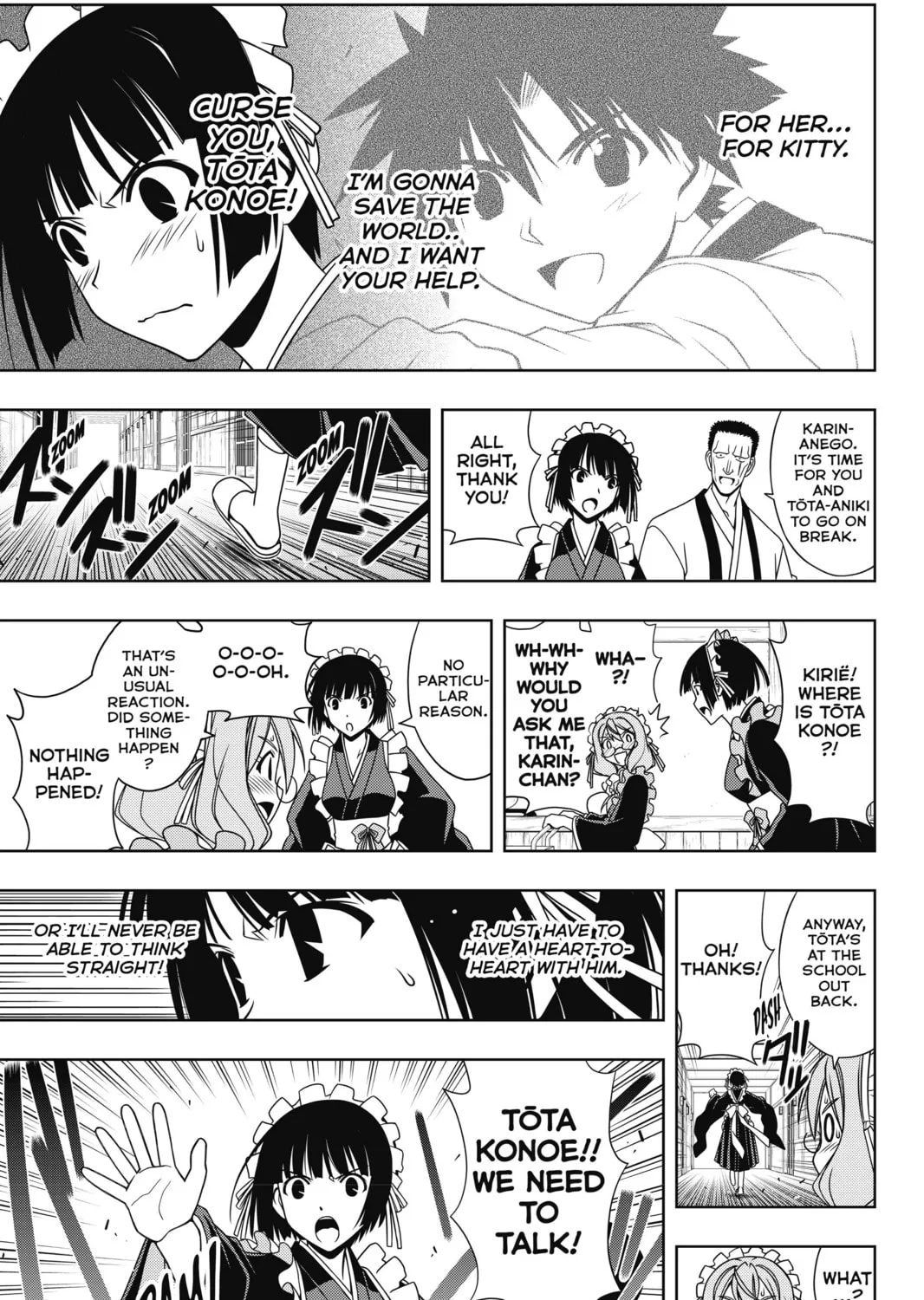 Read UQ HOLDER! chapter 107 image 12 on Lezhin