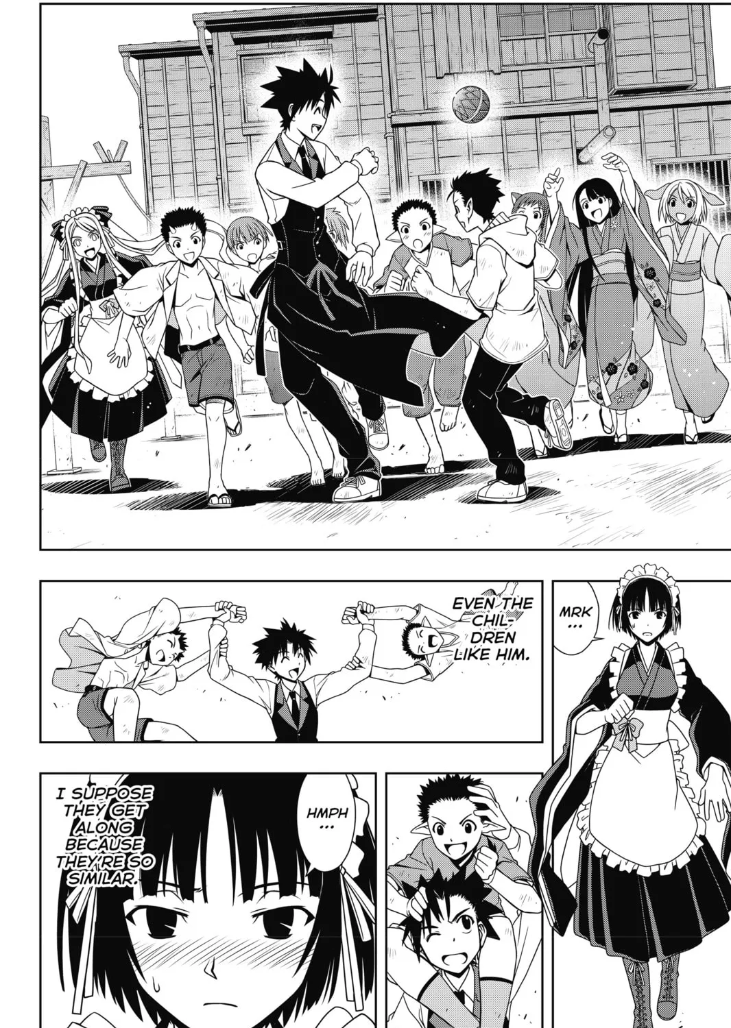 Read UQ HOLDER! chapter 107 image 14 on Lezhin