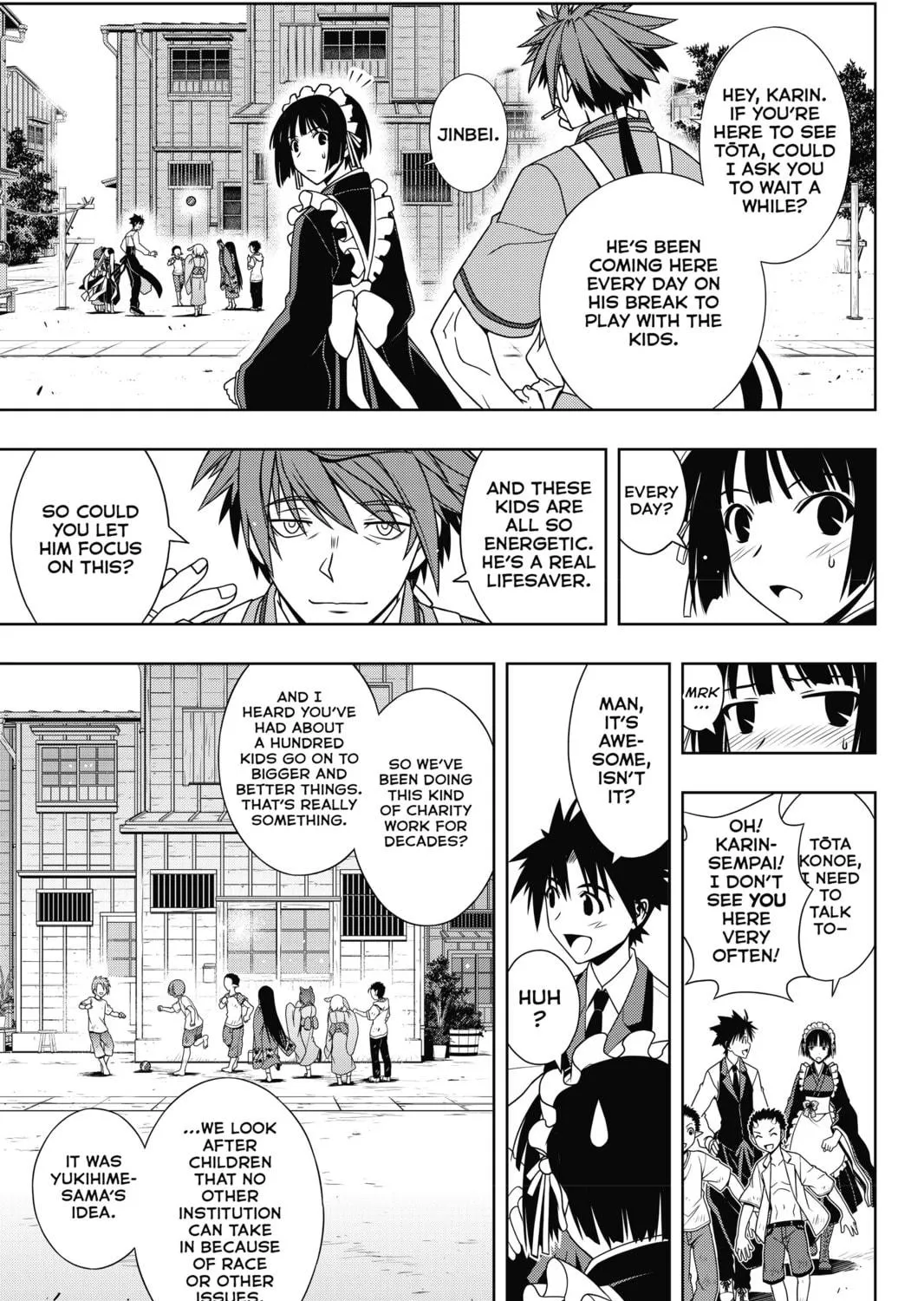 Read UQ HOLDER! chapter 107 image 16 on Lezhin