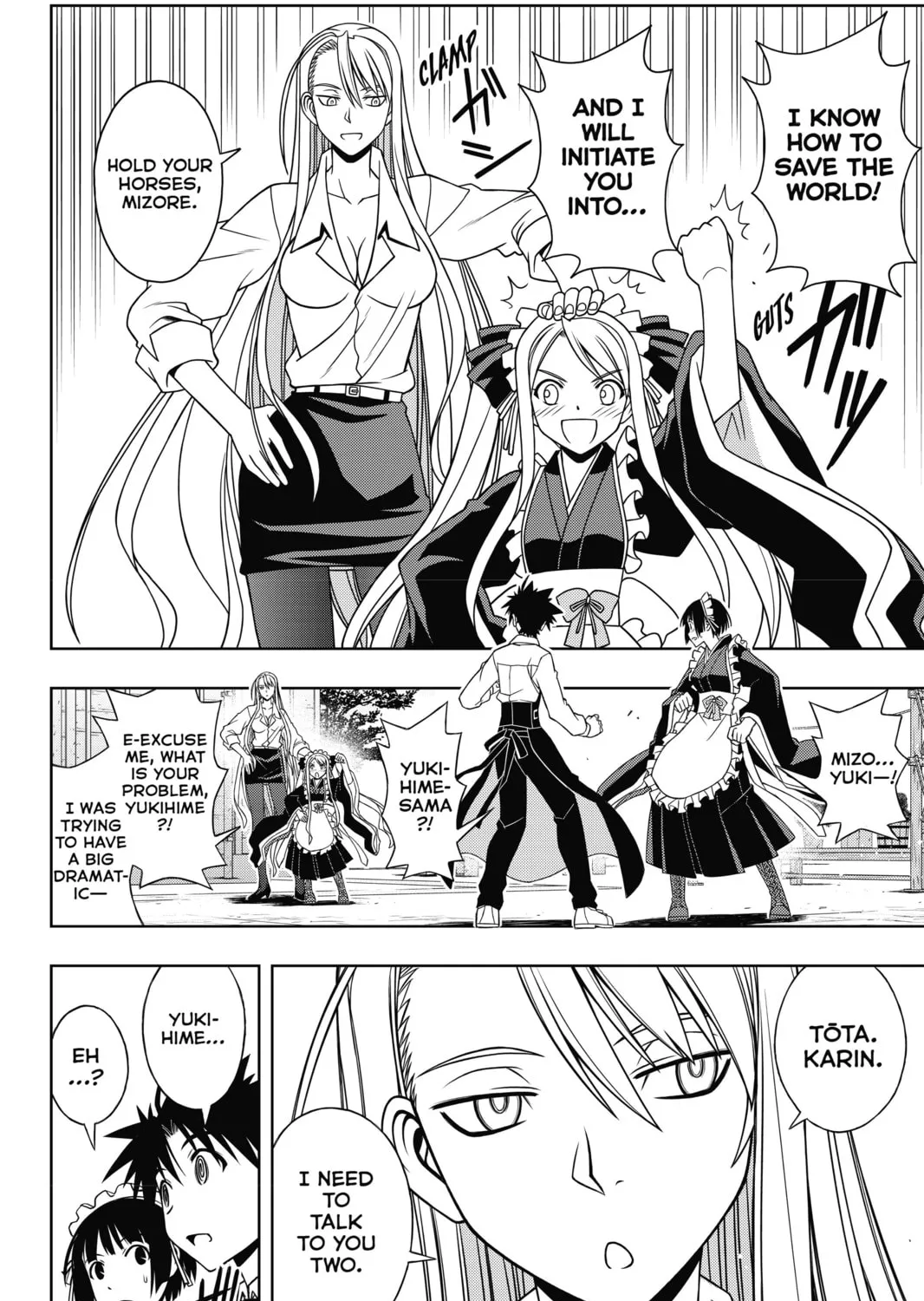 Read UQ HOLDER! chapter 107 image 26 on Lezhin