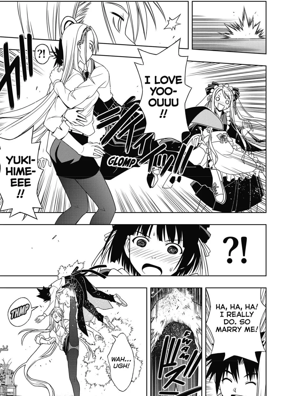 Read UQ HOLDER! chapter 107 image 28 on Lezhin