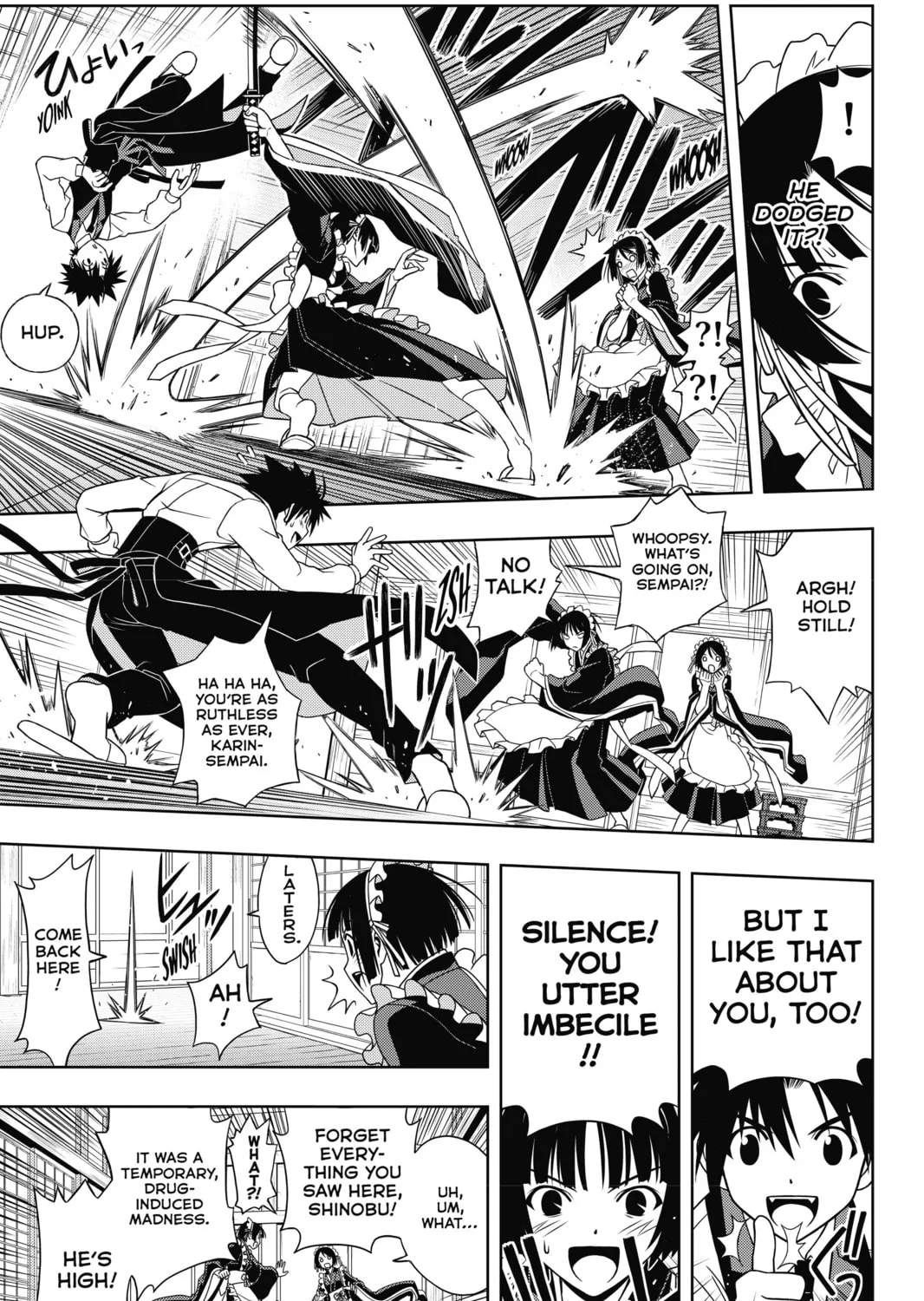 Read UQ HOLDER! chapter 108 image 12 on Lezhin