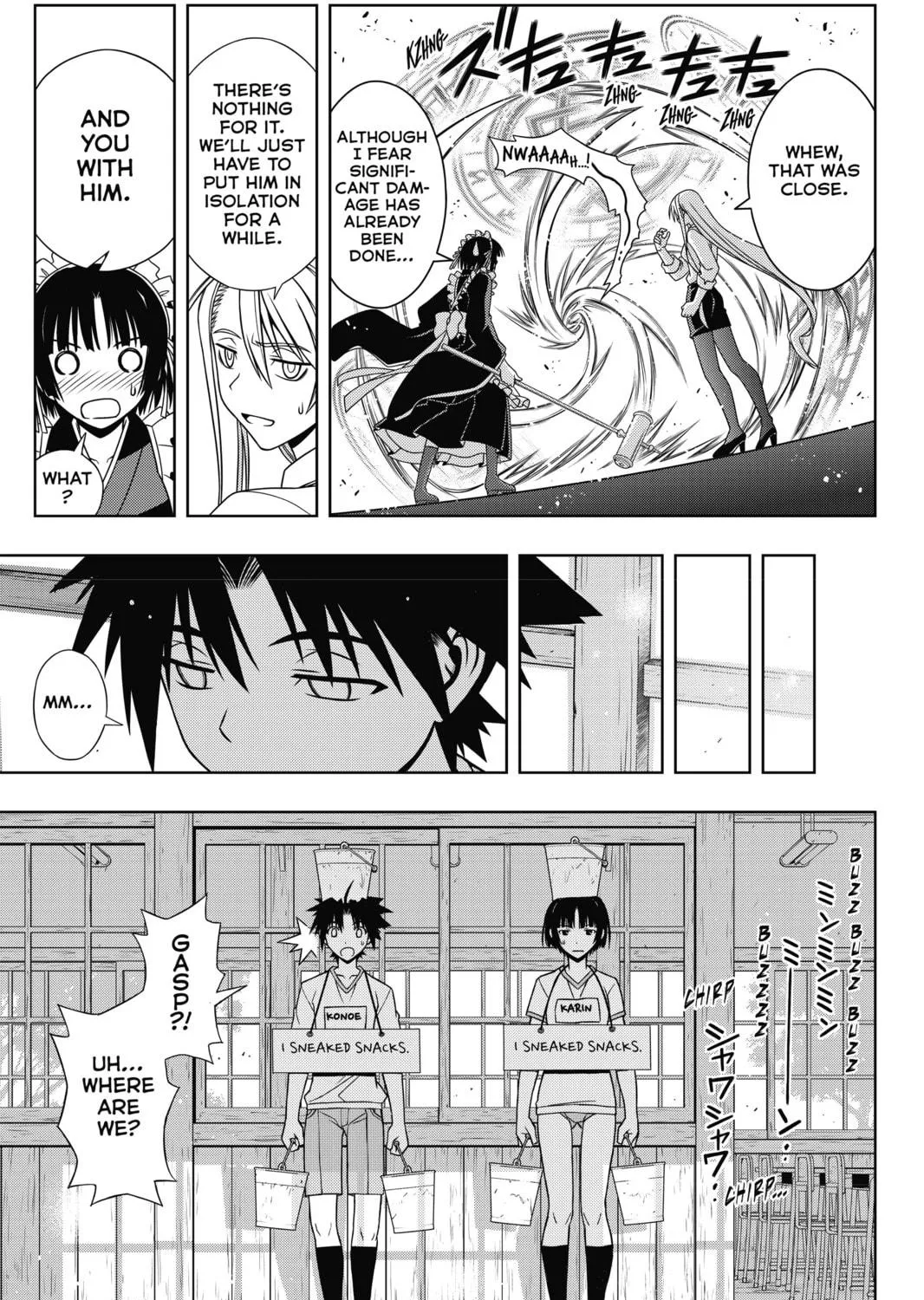 Read UQ HOLDER! chapter 108 image 28 on Lezhin