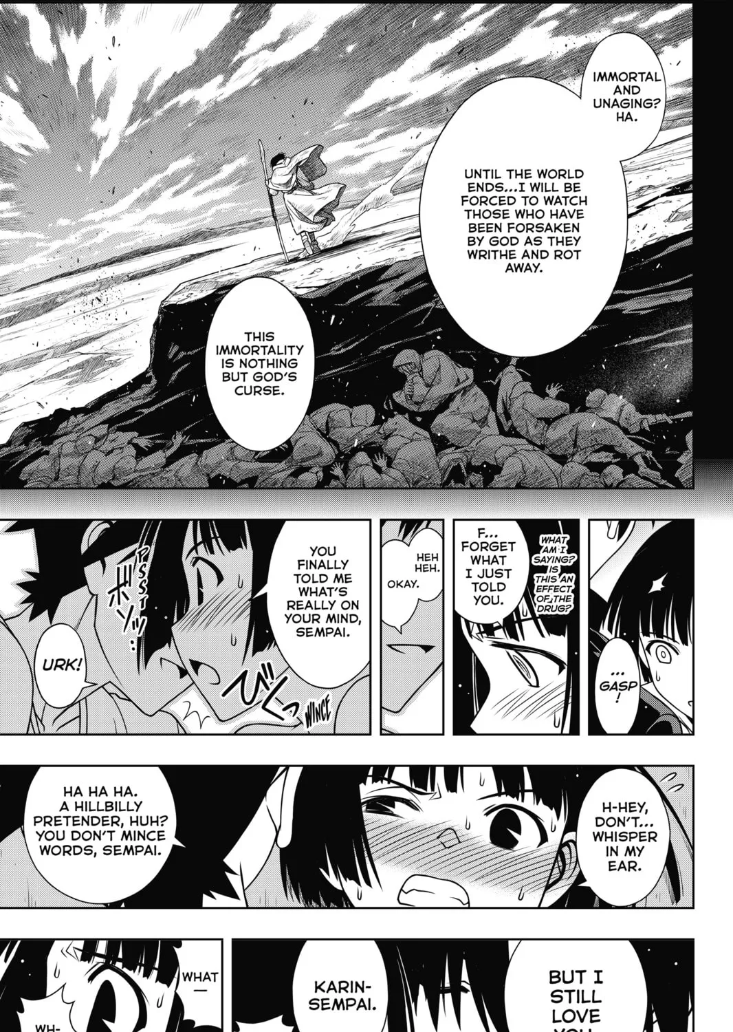Read UQ HOLDER! chapter 109 image 20 on Lezhin